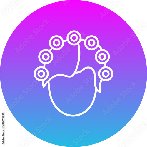Hair curler Icon