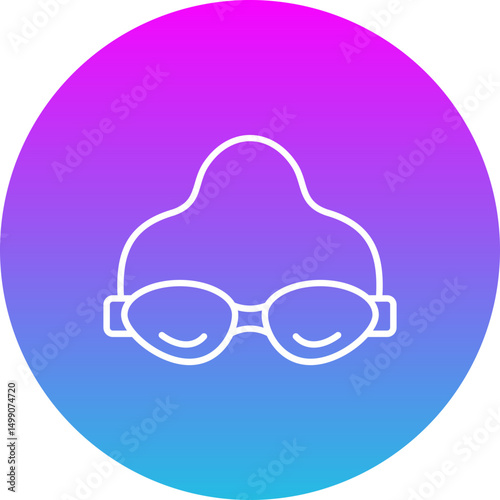 Swimming Glasses Icon