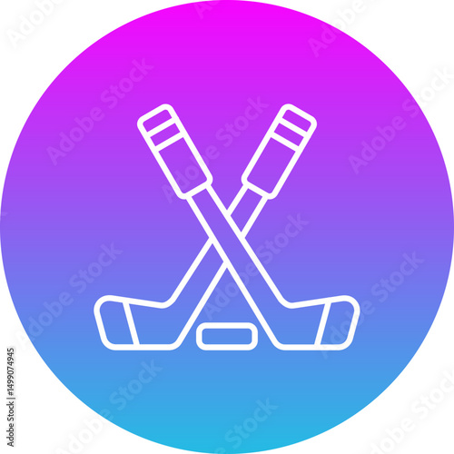 Ice Hockey Icon