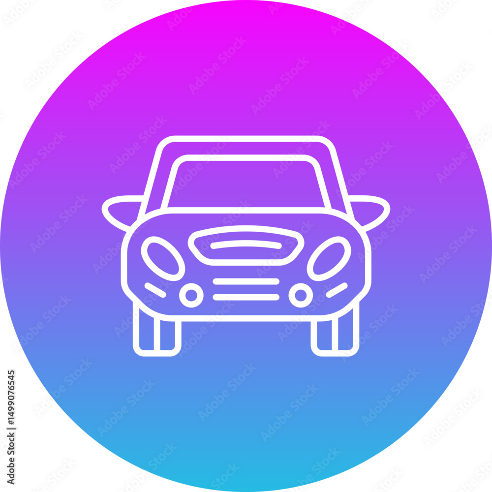 Obraz premium Car Icon