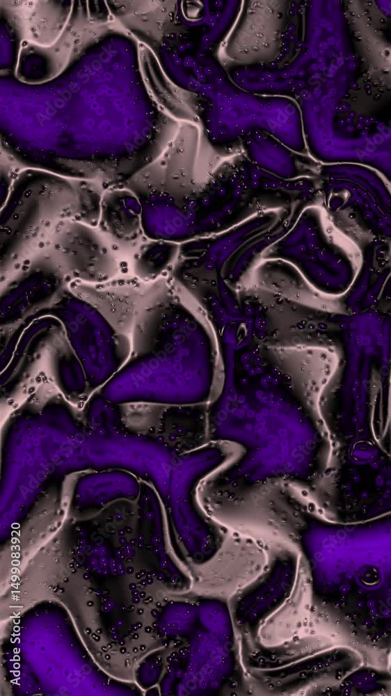 Vertical Abstract Purple Flowing Artistic Background Texture