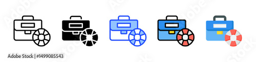 Rescue Icon Collection With Multiple Styles