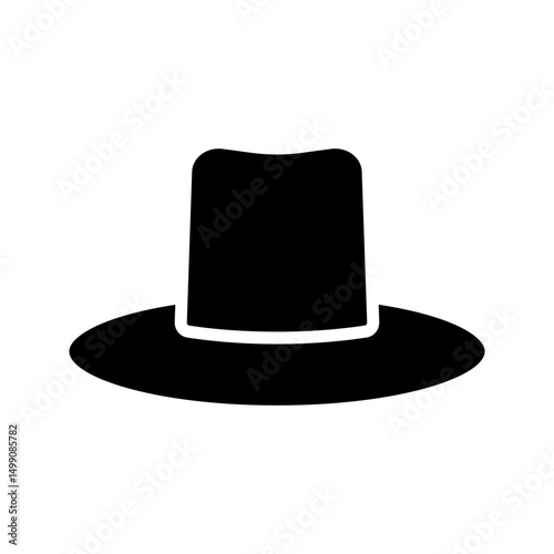 Trendy Women's Hat Style Icons. Fashionable Headwear and Accessory Symbols.