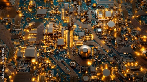 Circuit board intricate design