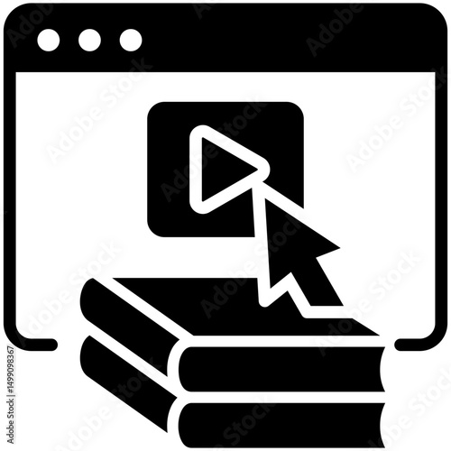 Online Course Icon