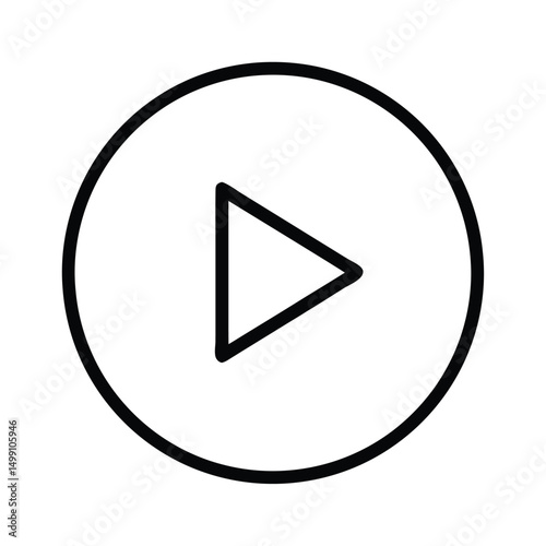 play vector icon