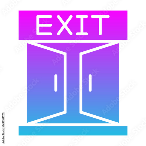 Fire exit Icon