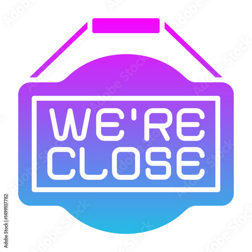 Closed sign Icon