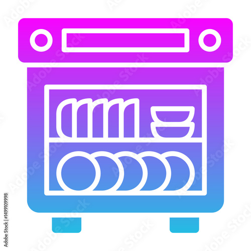 Dishwasher Icon