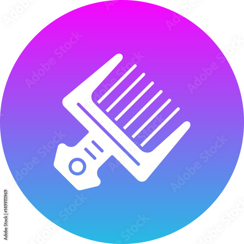 Afro comb Icon
