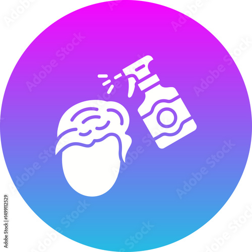 Watering hair Icon