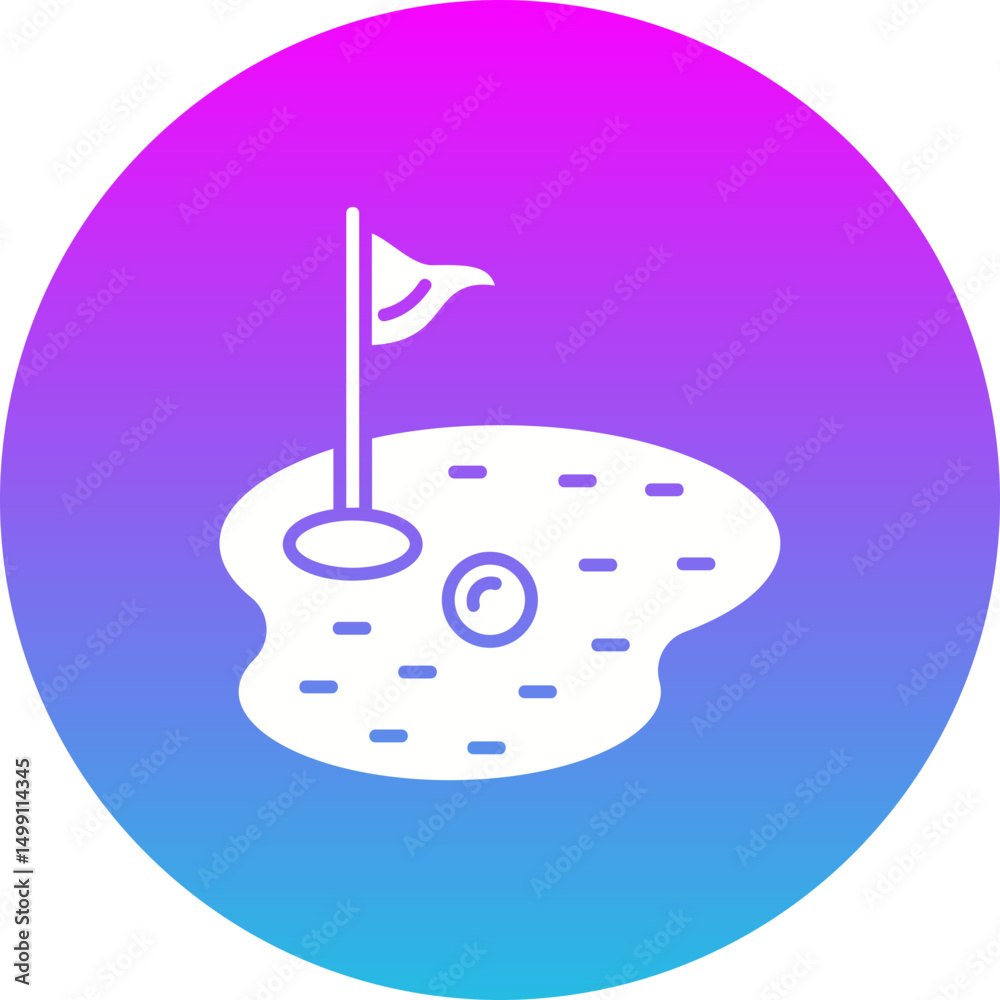 Fototapeta premium Birdie Icon