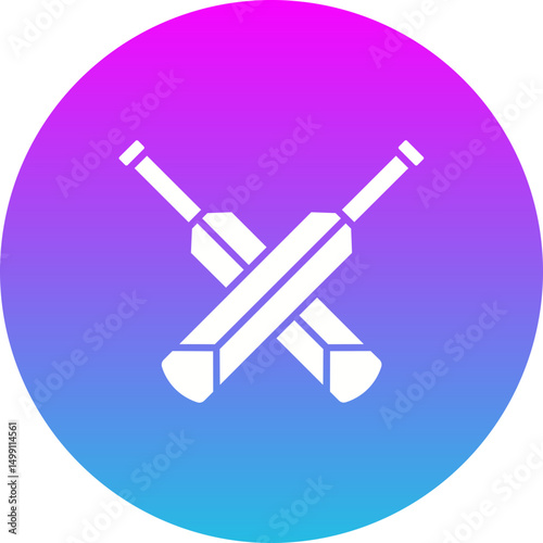 Cricket bat Icon