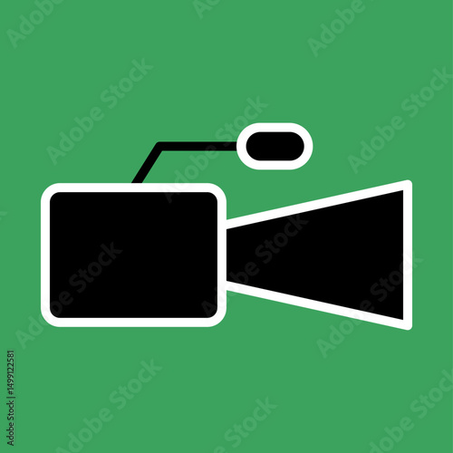 Movie Camera Icon Design