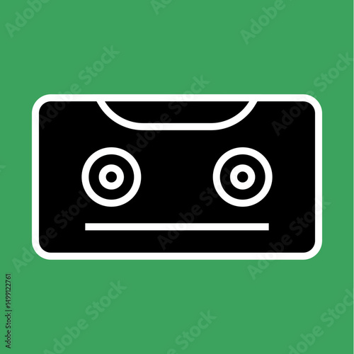 Cassette Tape Icon Design