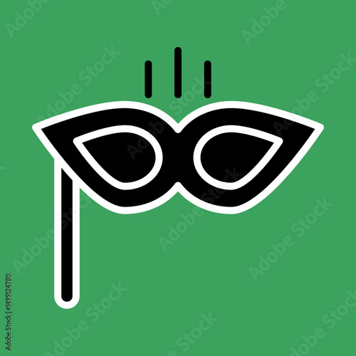 Carnival Mask Icon Design