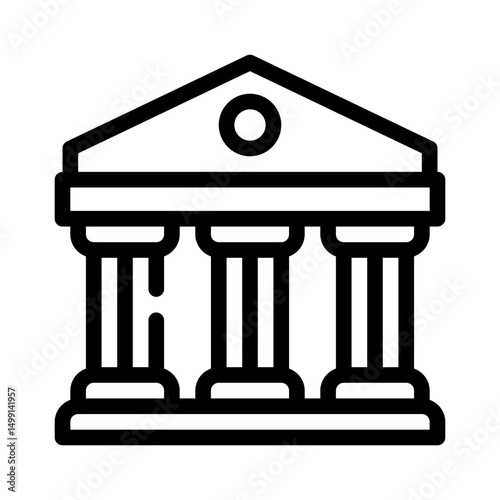 legal office line icon