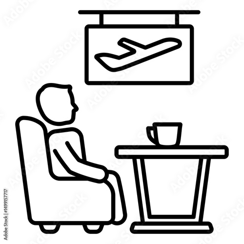 airport lounge