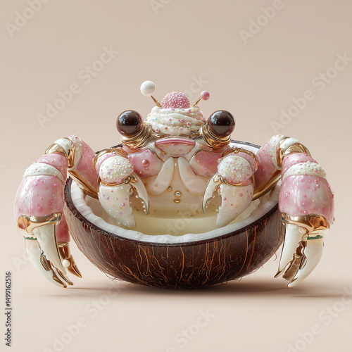Coconut Crustacean Deity