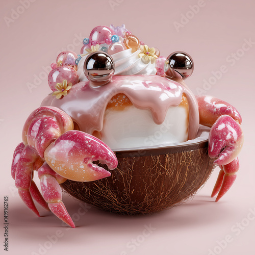 Coconut Crustacean Deity
