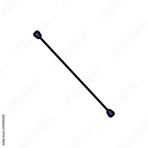 body bar color flat icon for digital and print projects.
