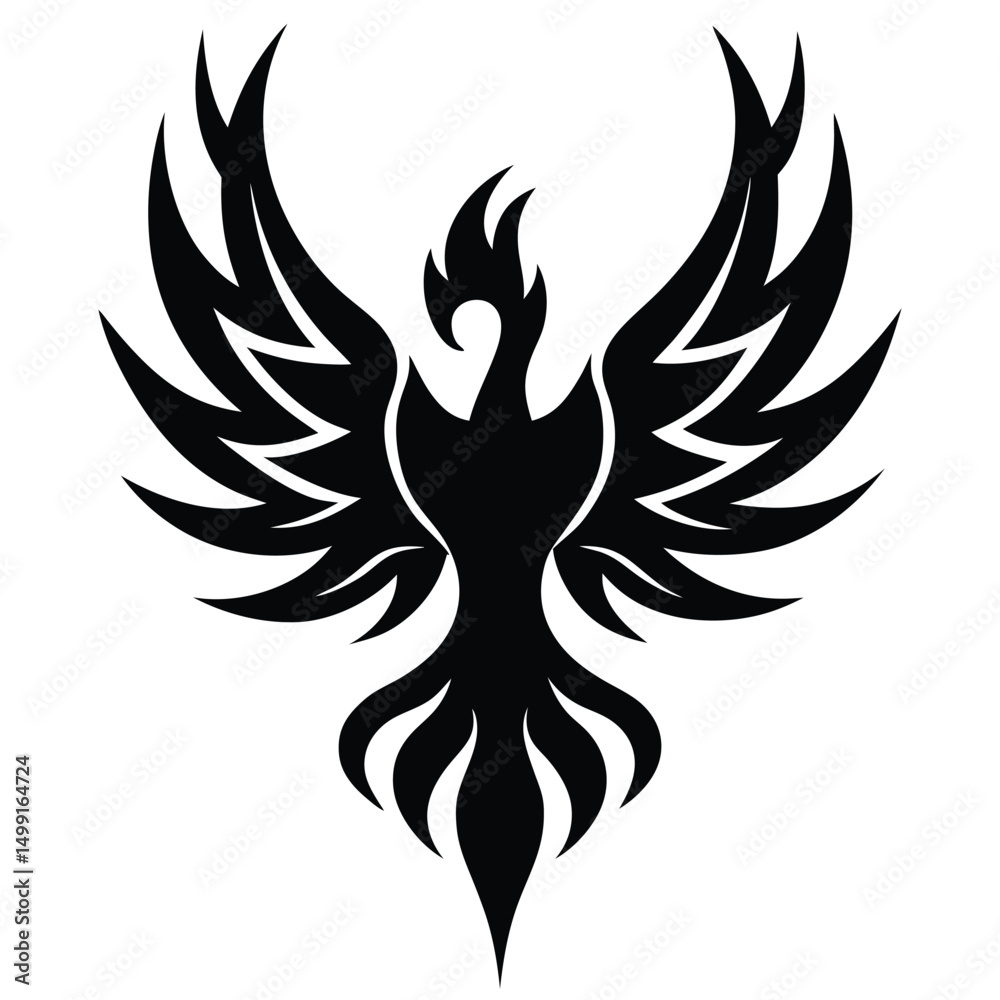 Fototapeta premium eagle tattoo design