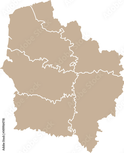 Carte région Hauts-de-France