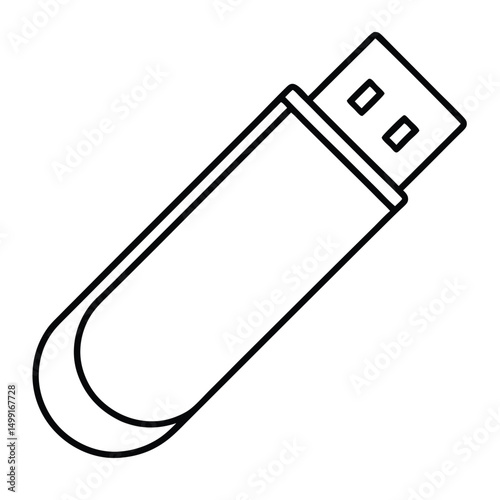 usb flash drive icon