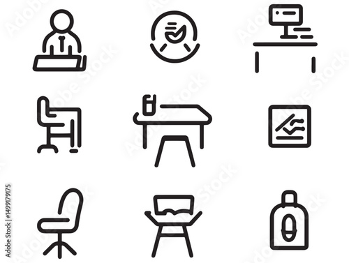 health consultation medical advice line art vector design
