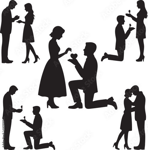 Bride and Groom SVG | Wedding Couple Silhouette | Just Married Cut File for Cricut

Mr and Mrs SVG | Wedding Day Design | Bride & Groom Clipart for DIY Signs & Shirts

Wedding Couple SVG | Romantic Br