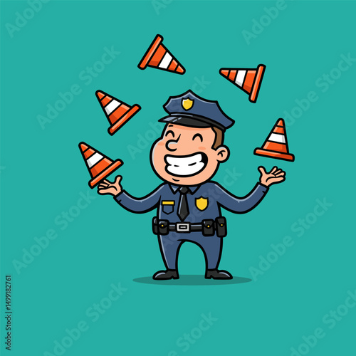 A detective analyzing clues on a crime scene.