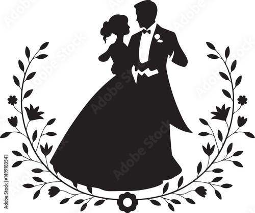 Bride and Groom SVG | Wedding Couple Silhouette | Just Married Cut File for Cricut

Mr and Mrs SVG | Wedding Day Design | Bride & Groom Clipart for DIY Signs & Shirts

Wedding Couple SVG | Romantic Br