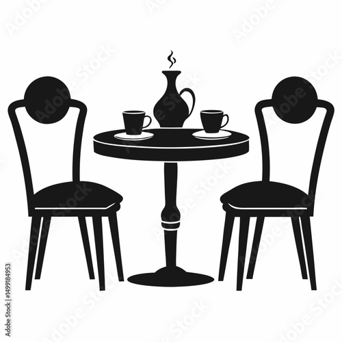 table and chairs