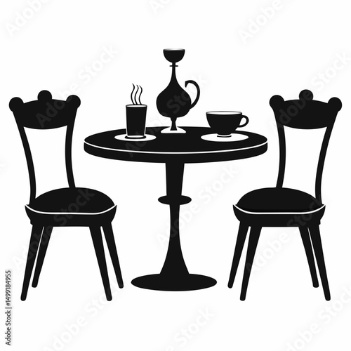 table and chairs