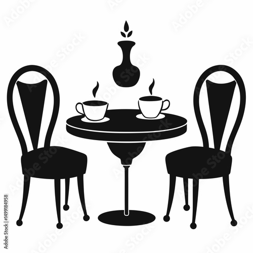 table and chairs