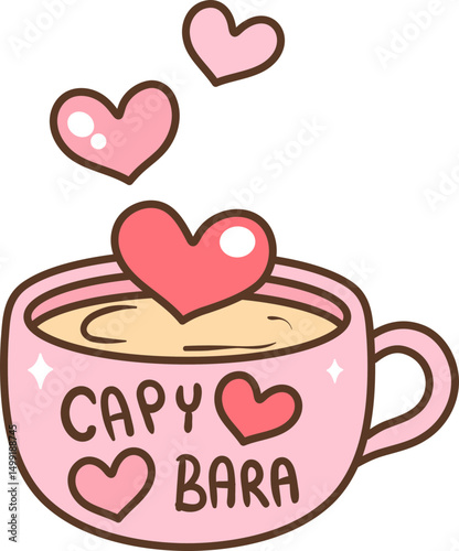 coffee cup with heart