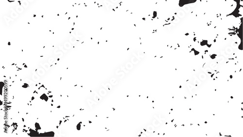 Distressed black grunge texture. Old dusty grain overlay. Dotted texture. Dust overlay texture, noise particles and grunge background. 
