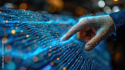 Neuro-Quantum Strategist - Probability Waveform Visualization