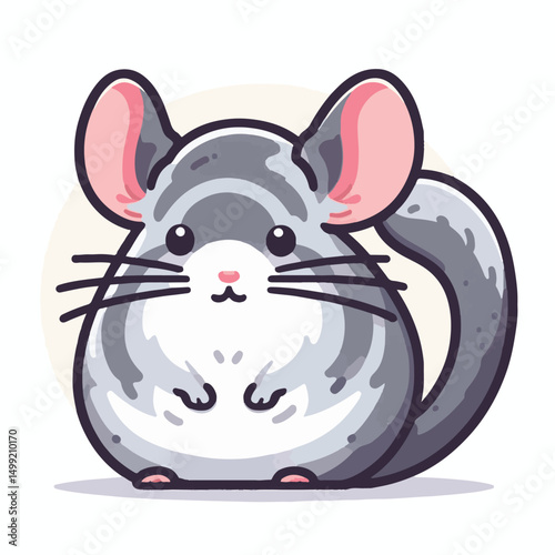 animal, fur, cute, pet, small, mammal, rodent, chinchilla, fluffy, furry, domestic, young, nature, grey, sitting, white, adorable, portrait, gray, looking, funny, one, tail, little, background, mouse,