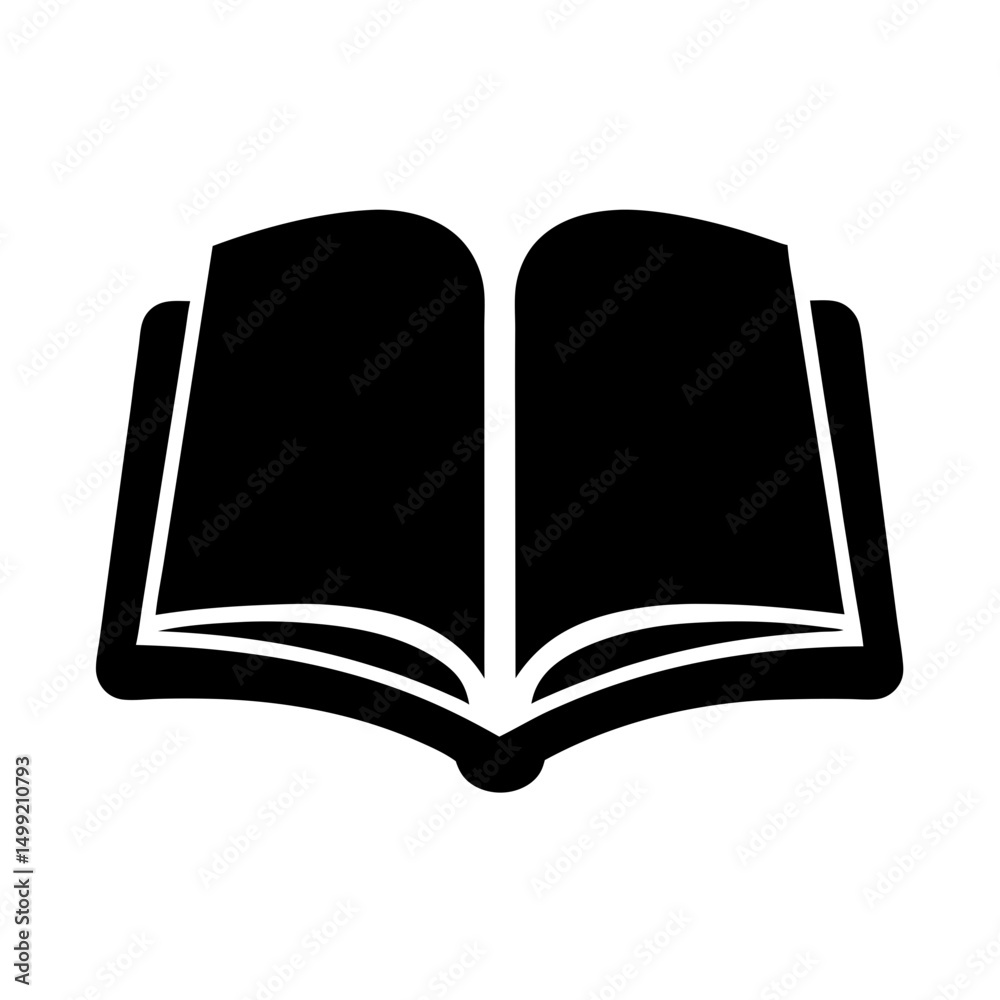book icon modern minimalist design
book icon modern minimalist design