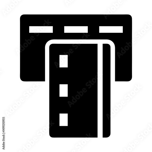 card swipe icon digital payment
