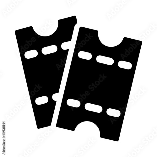coupon icon modern flat silhouette vector

