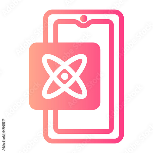gyroscope gradient icon