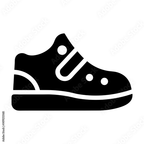 shoe icon ecommerce retail silhouette sneaker
