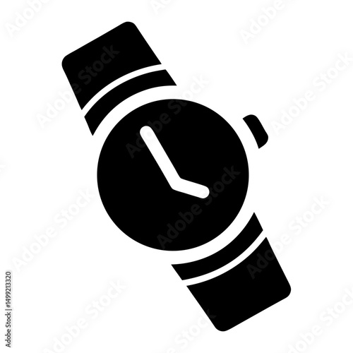 watch icon ecommerce wrist accessory  
