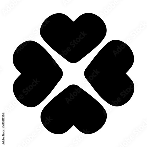 wishlist icon ecommerce retail silhouette vector
