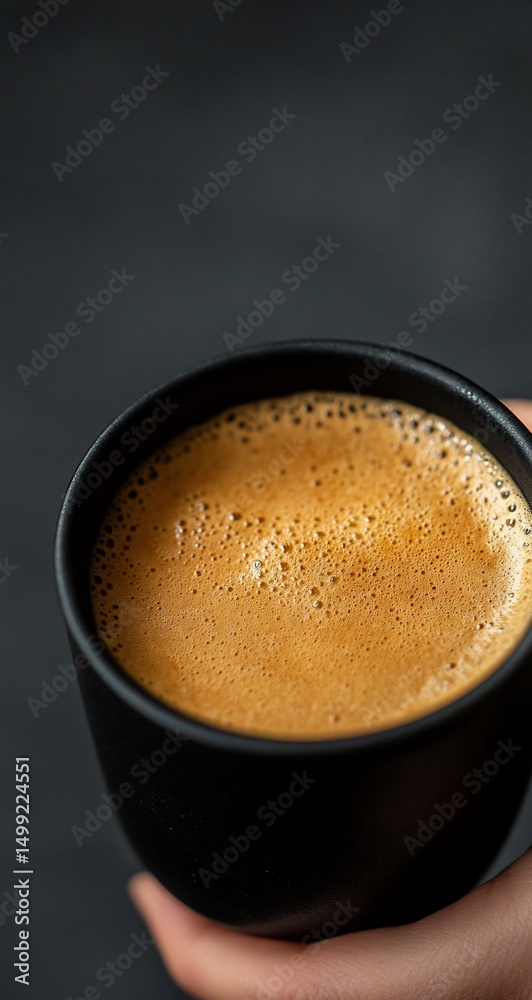 Espresso Coffee Cup with Dark Background. (1) Espresso Coffee Cup with Dark Background. (1)