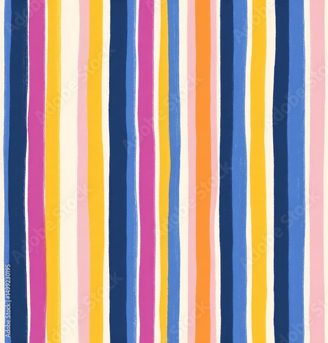 Colorful vertical stripes c...