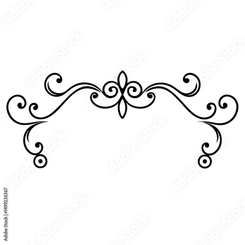       Ornamental page decoration vector illustration.
