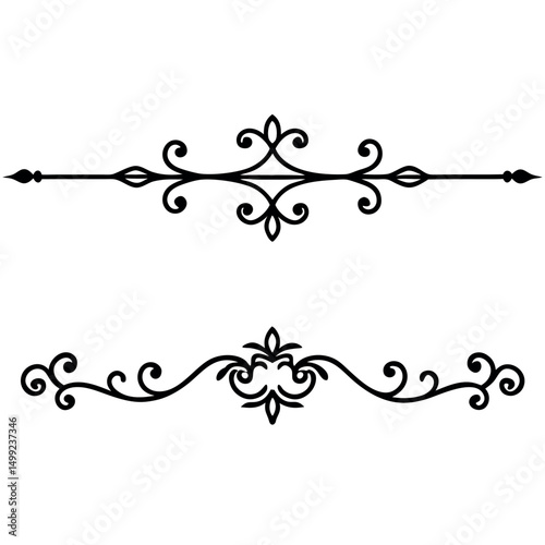       Ornamental page decoration vector illustration.
